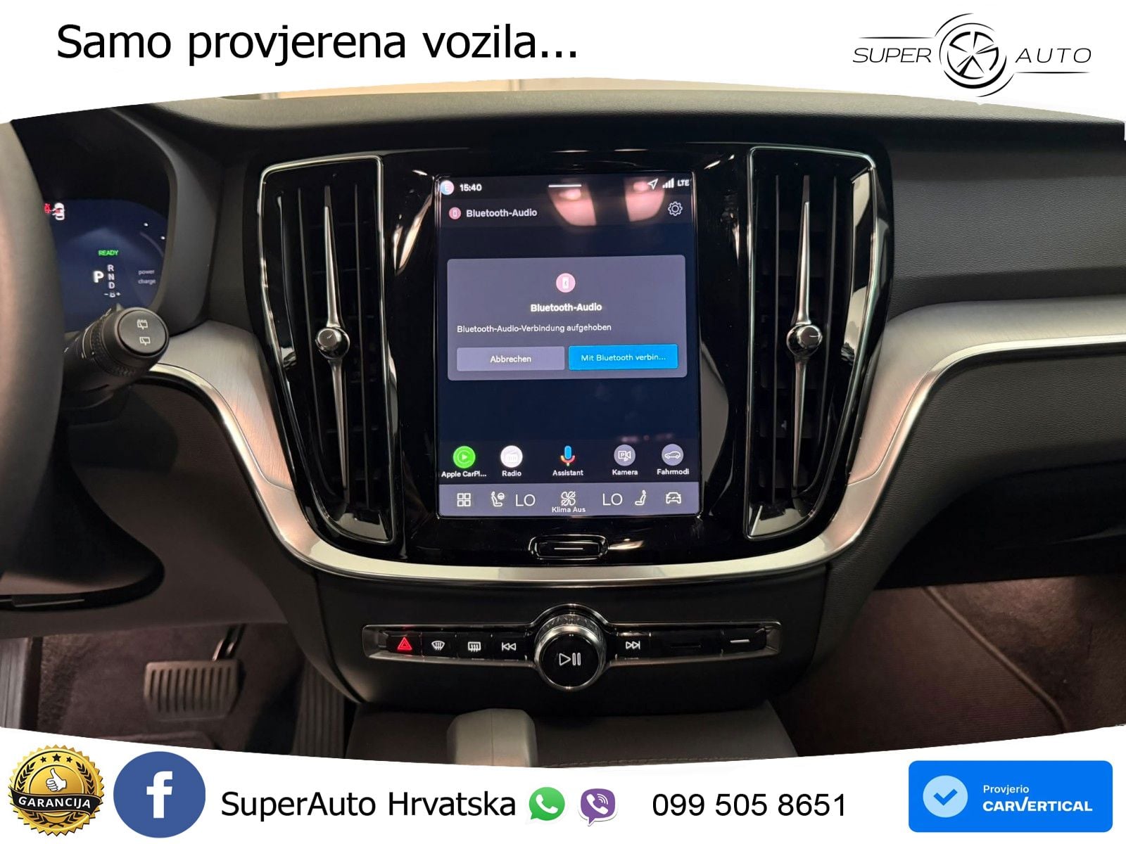 Volvo V60 2.0 T6 AWD Geartronic LED+GR SJED+ACC