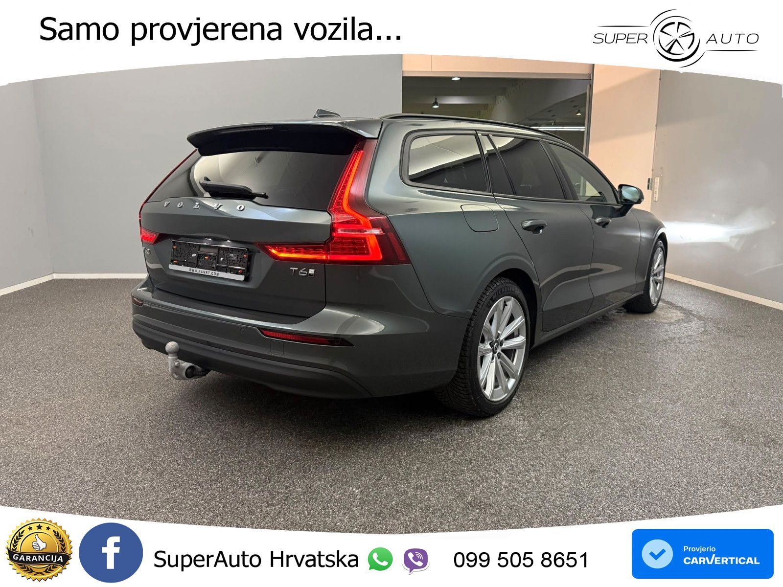 Volvo V60 2.0 T6 AWD Geartronic LED+GR SJED+ACC