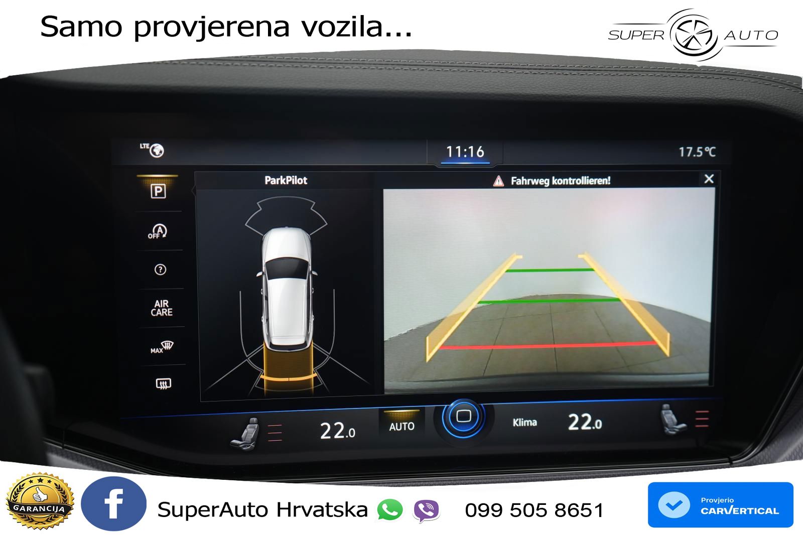Volkswagen Touareg 3.0 V6 TDI (286 KS) 4MOTION Tiptronic R-Line ZRAČNI+ACC+GR SJED+KAM+PANO