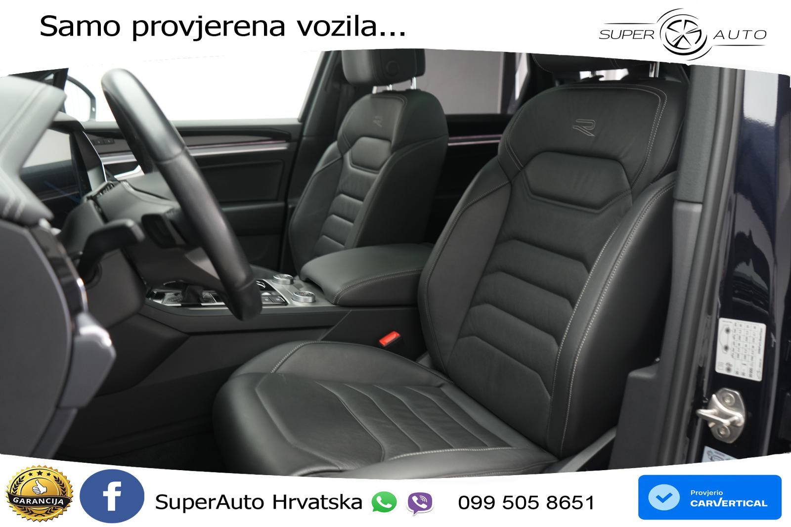 Volkswagen Touareg 3.0 V6 TDI (286 KS) 4MOTION Tiptronic R-Line ZRAČNI+ACC+GR SJED+KAM+PANO