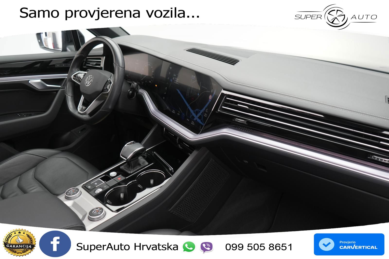 Volkswagen Touareg 3.0 V6 TDI (286 KS) 4MOTION Tiptronic R-Line ZRAČNI+ACC+GR SJED+KAM+PANO