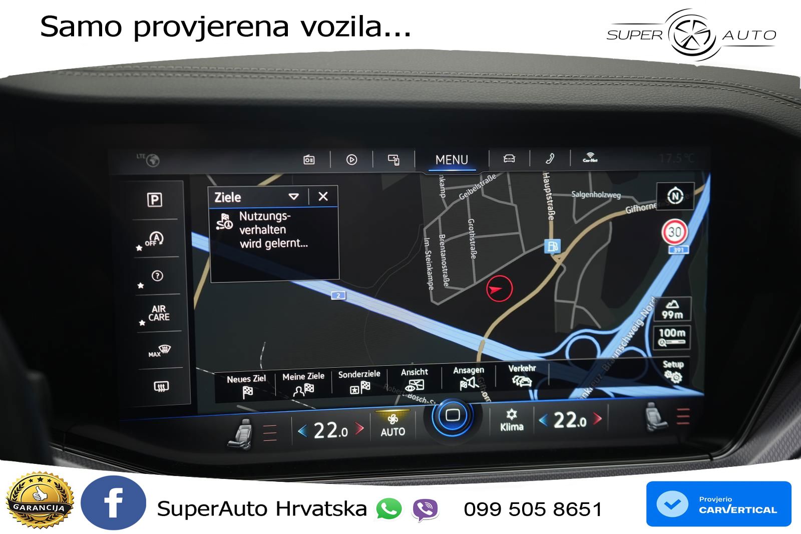 Volkswagen Touareg 3.0 V6 TDI (286 KS) 4MOTION Tiptronic R-Line ZRAČNI+ACC+GR SJED+KAM+PANO