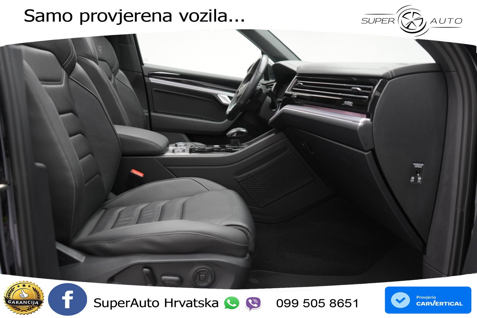Volkswagen Touareg 3.0 V6 TDI (286 KS) 4MOTION Tiptronic R-Line ZRAČNI+ACC+GR SJED+KAM+PANO
