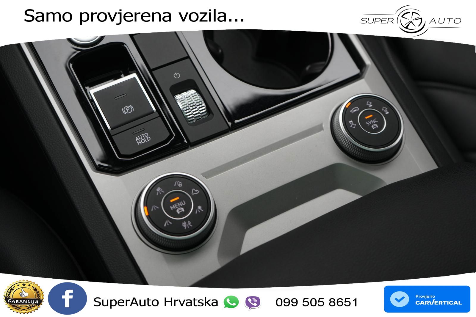 Volkswagen Touareg 3.0 V6 TDI (286 KS) 4MOTION Tiptronic R-Line ZRAČNI+ACC+GR SJED+KAM+PANO