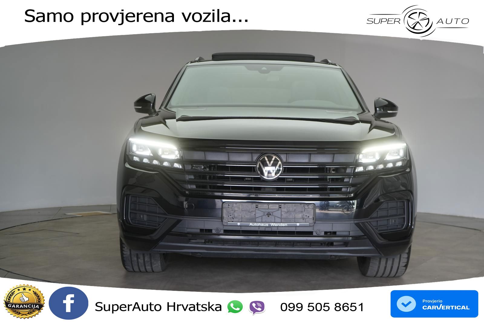 Volkswagen Touareg 3.0 V6 TDI (286 KS) 4MOTION Tiptronic R-Line ZRAČNI+ACC+GR SJED+KAM+PANO