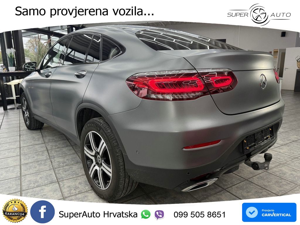 Mercedes GLC Coupe 220d (194 KS) 4MATIC G-TRONIC LED+GR SJED+ACC