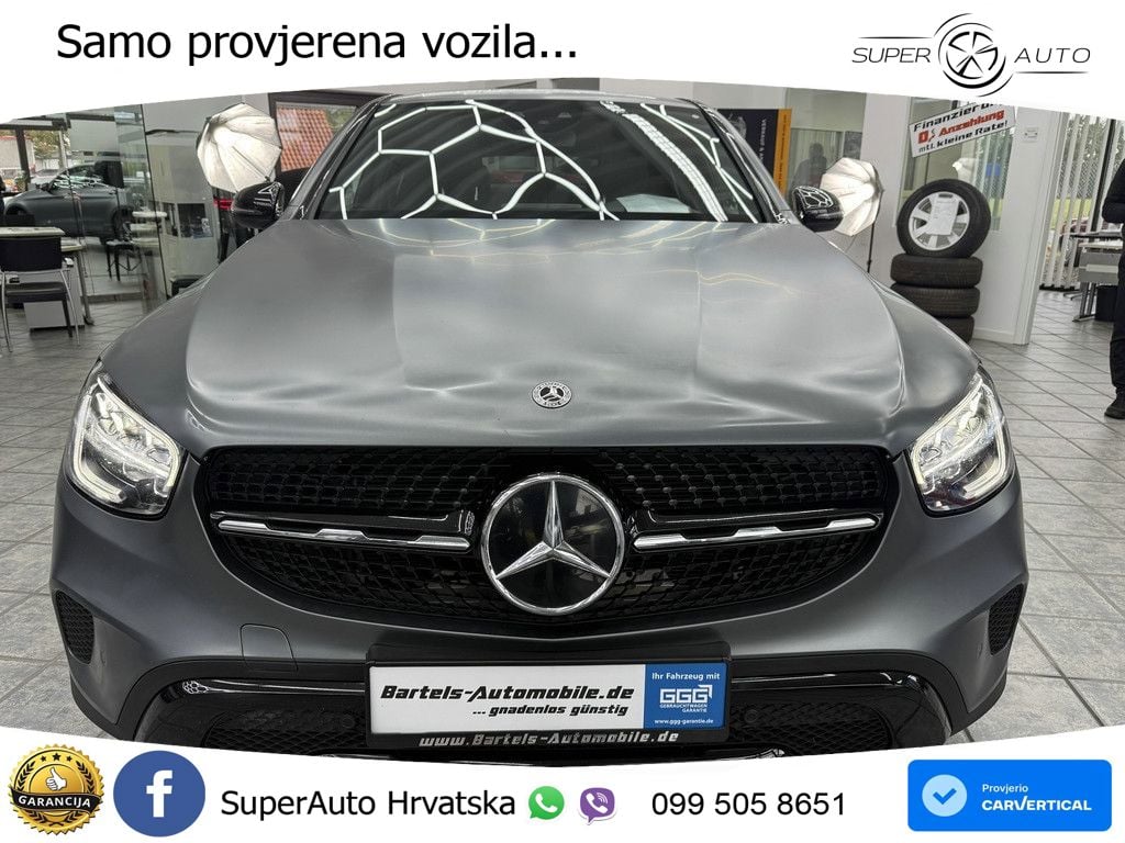 Mercedes GLC Coupe 220d (194 KS) 4MATIC G-TRONIC LED+GR SJED+ACC