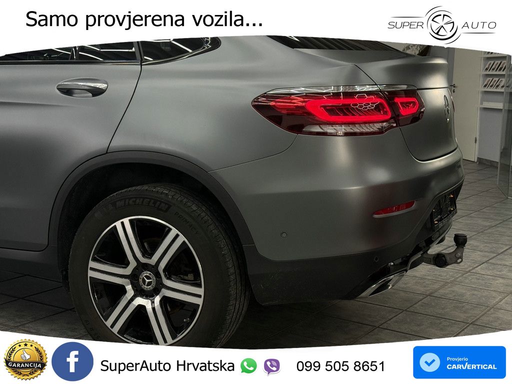 Mercedes GLC Coupe 220d (194 KS) 4MATIC G-TRONIC LED+GR SJED+ACC