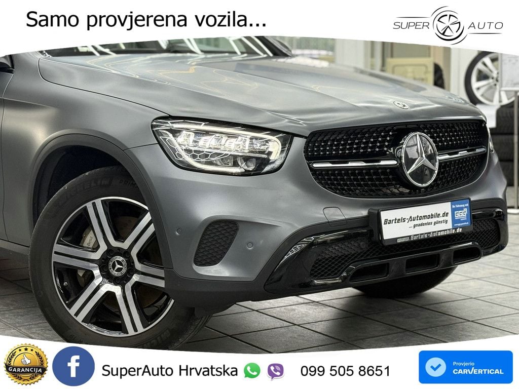 Mercedes GLC Coupe 220d (194 KS) 4MATIC G-TRONIC LED+GR SJED+ACC