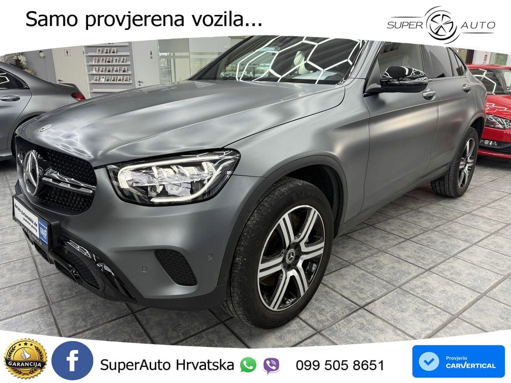 Mercedes GLC Coupe 220d (194 KS) 4MATIC G-TRONIC LED+GR SJED+ACC