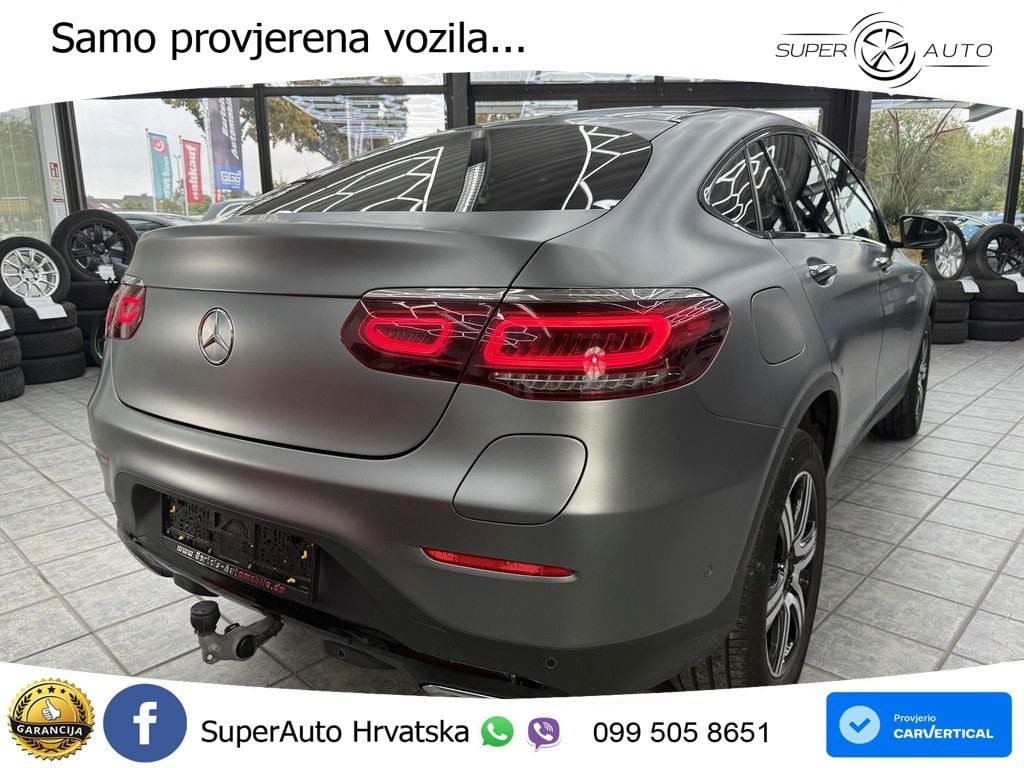 Mercedes GLC Coupe 220d (194 KS) 4MATIC G-TRONIC LED+GR SJED+ACC