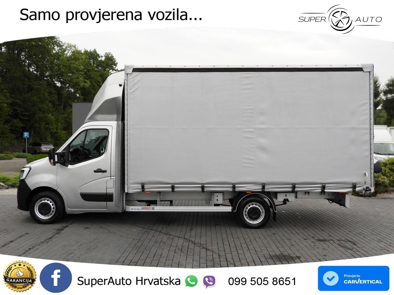 Renault MASTER PRITSCHE PLANE 10 PALETTEN TEMPOMAT 165 KS