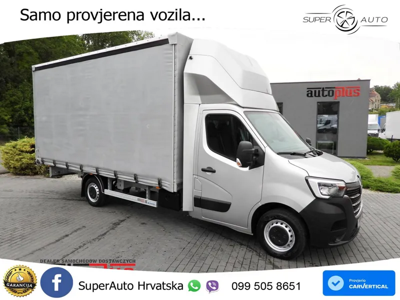 Renault MASTER PRITSCHE PLANE 10 PALETTEN TEMPOMAT 165 KS