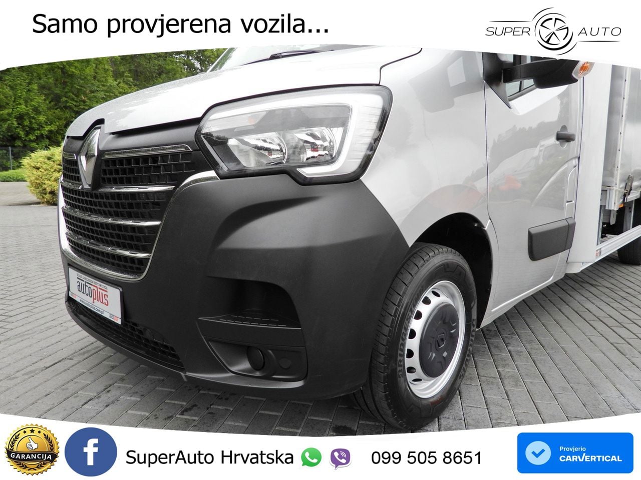 Renault MASTER PRITSCHE PLANE 10 PALETTEN TEMPOMAT 165 KS