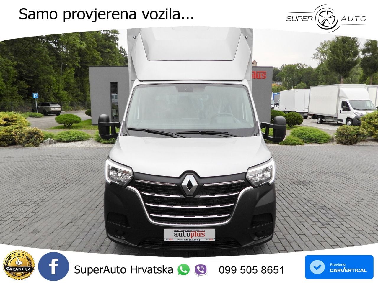 Renault MASTER PRITSCHE PLANE 10 PALETTEN TEMPOMAT 165 KS