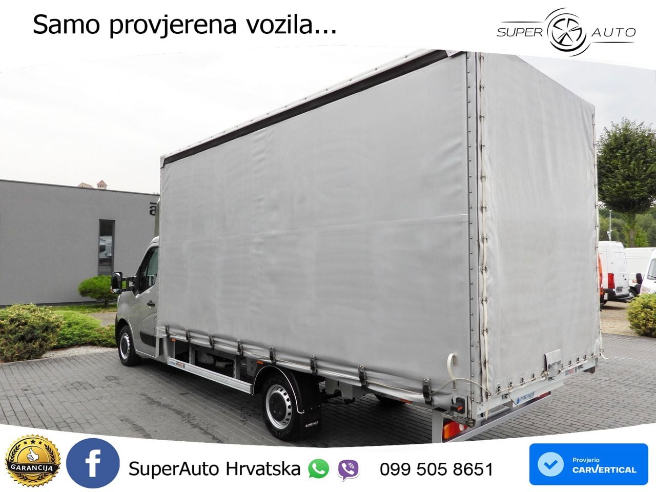 Renault MASTER PRITSCHE PLANE 10 PALETTEN TEMPOMAT 165 KS
