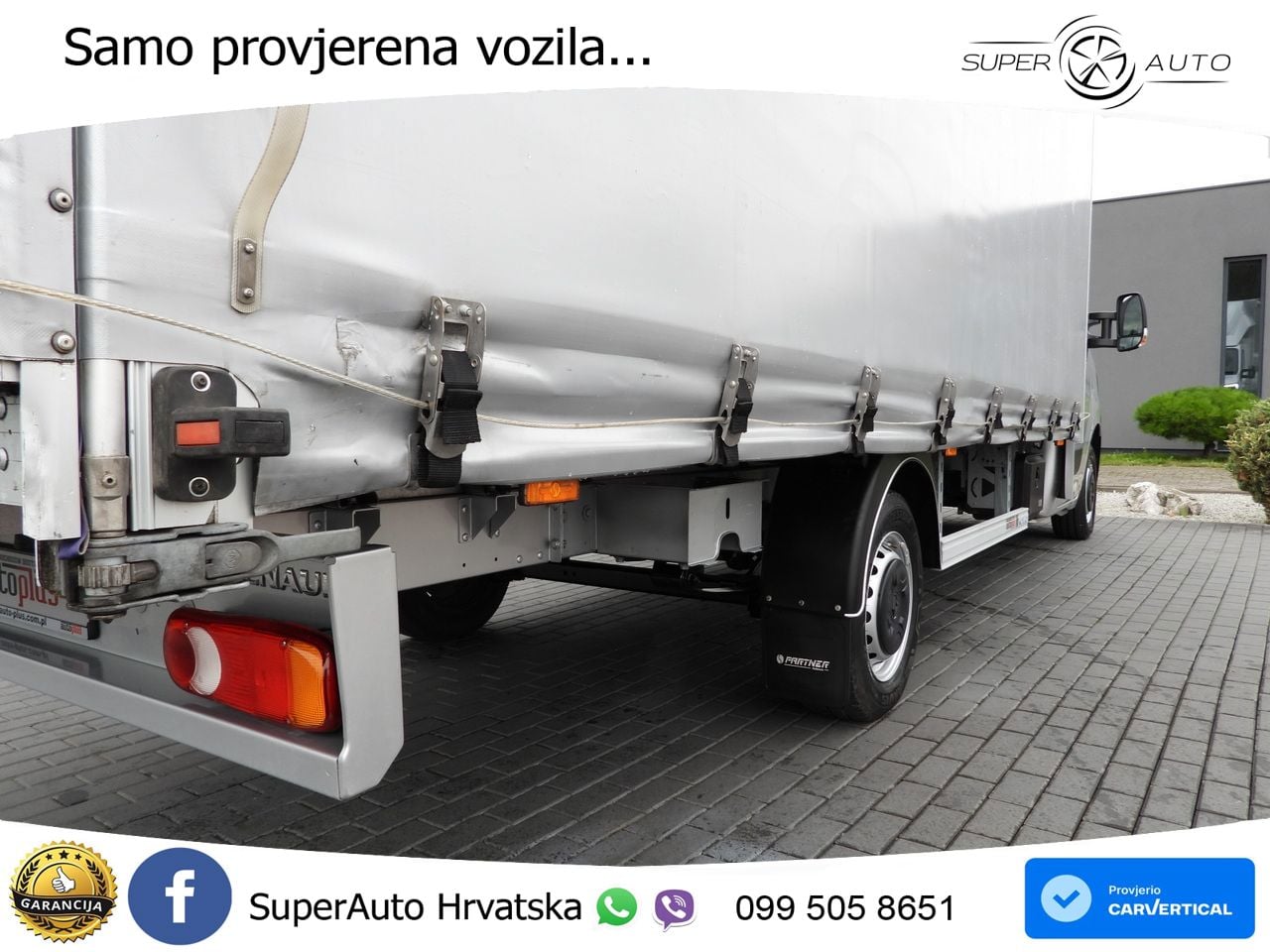 Renault MASTER PRITSCHE PLANE 10 PALETTEN TEMPOMAT 165 KS