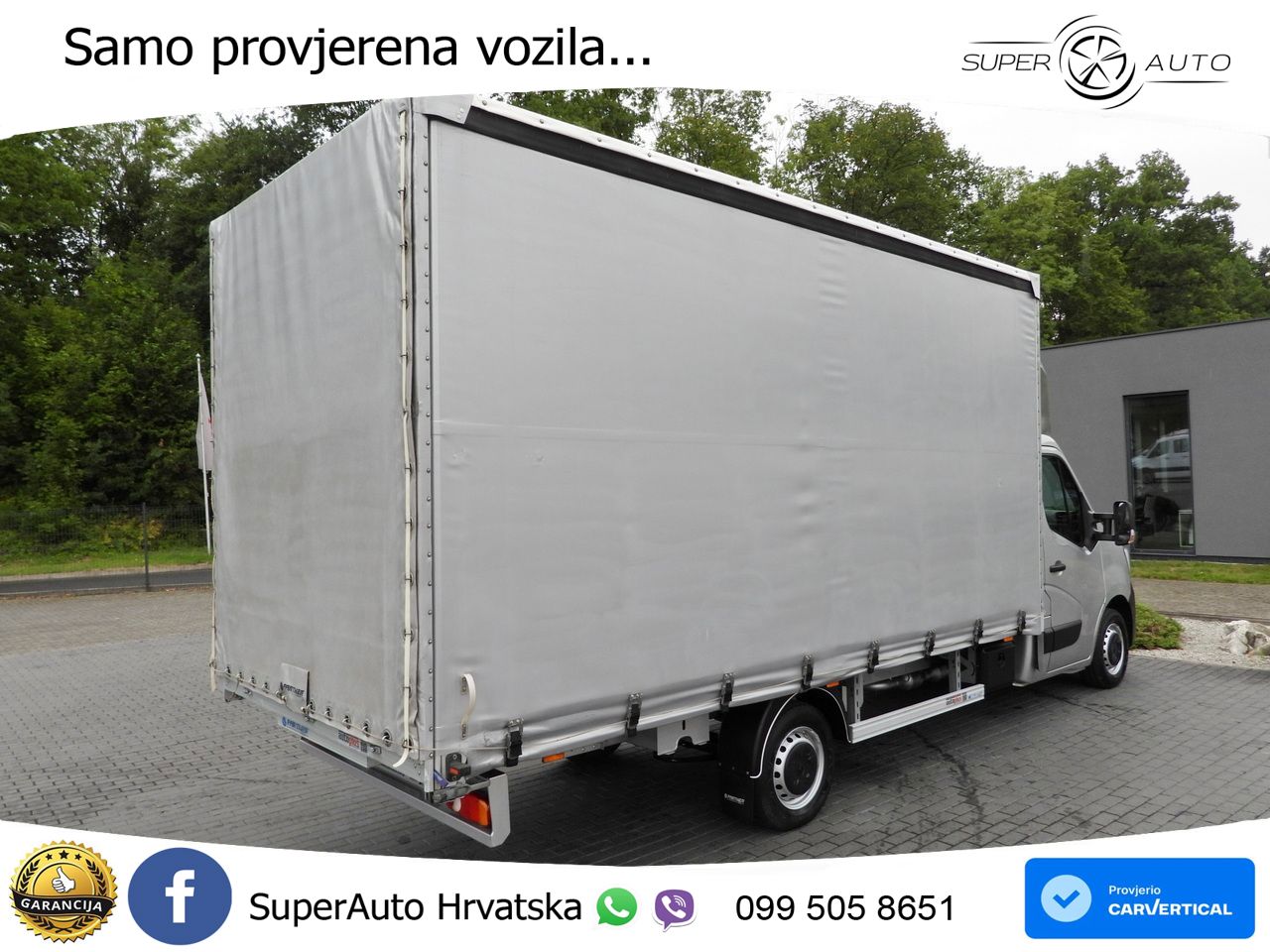 Renault MASTER PRITSCHE PLANE 10 PALETTEN TEMPOMAT 165 KS