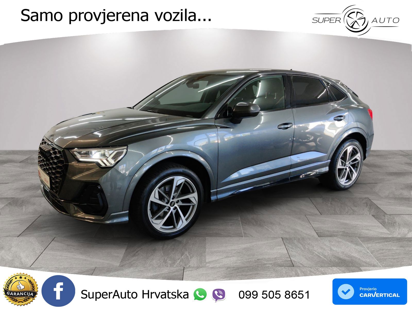 Audi Q3 Sportback 35 TDI (150 KS) quattro S tronic S line