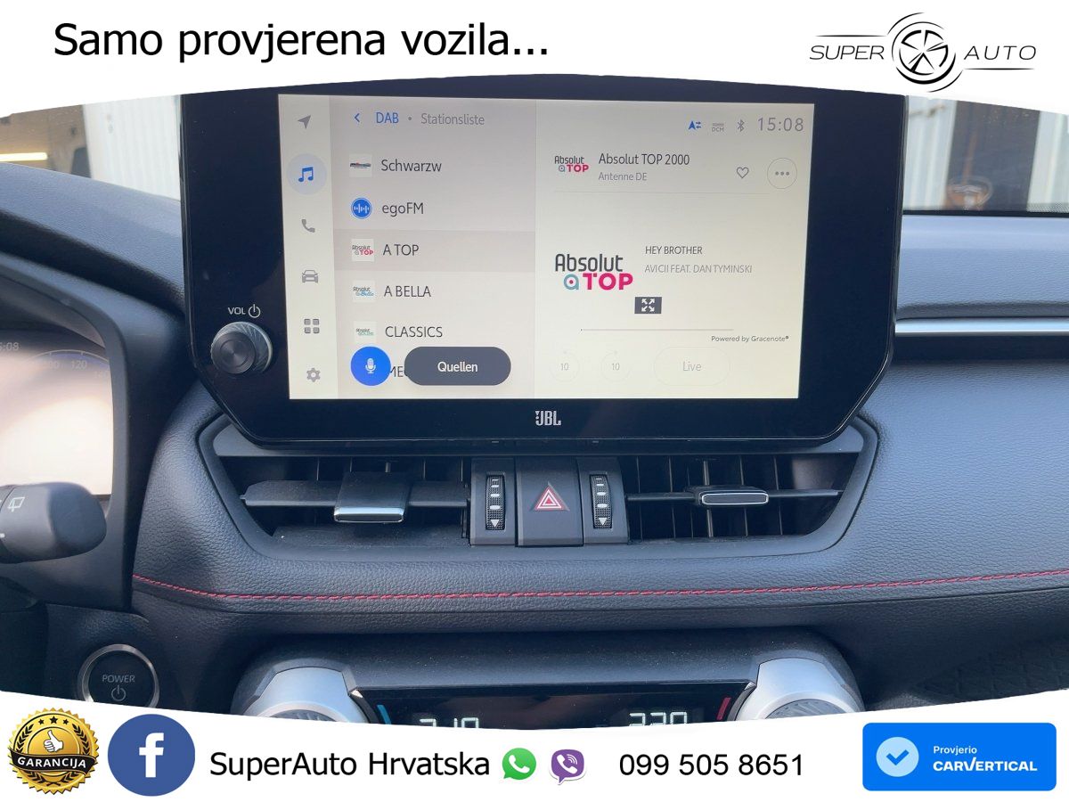 Toyota RAV4 2.5 (306 KS) Hybrid AWD-i eCVT Style LED+GR SJED+ACC