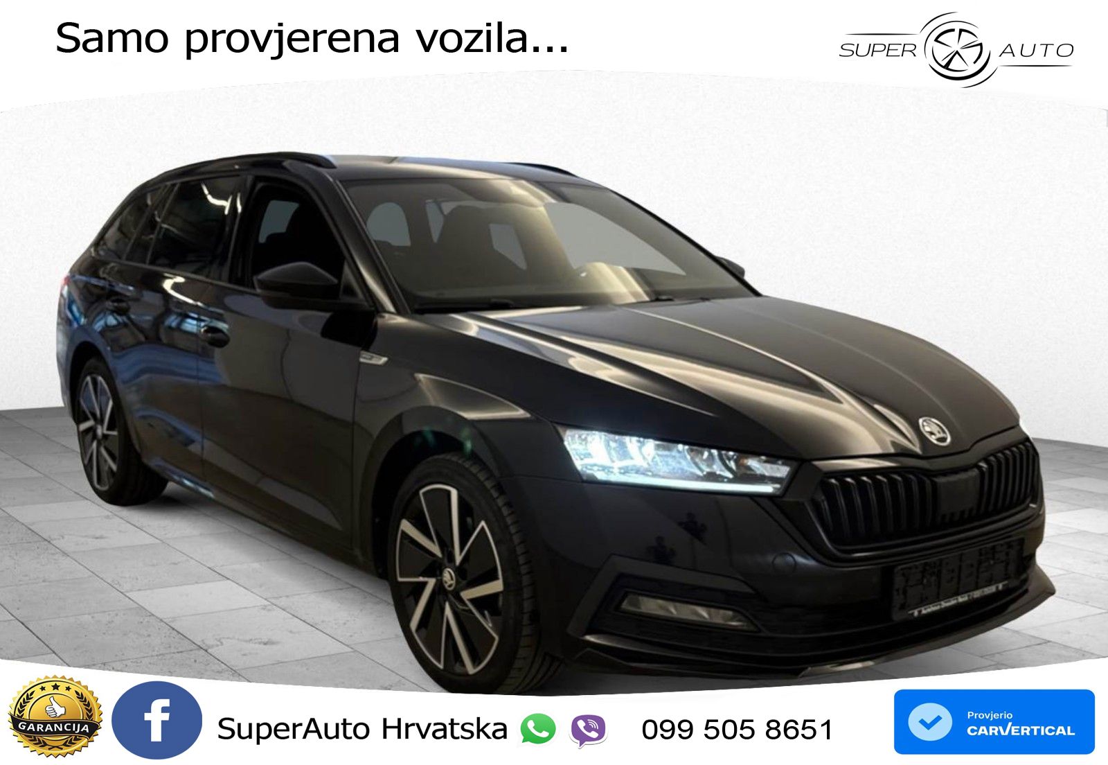 Škoda Octavia Combi 2.0 TDI (150 KS) 4x4 DSG SportLine LED+GR SJED+ACC