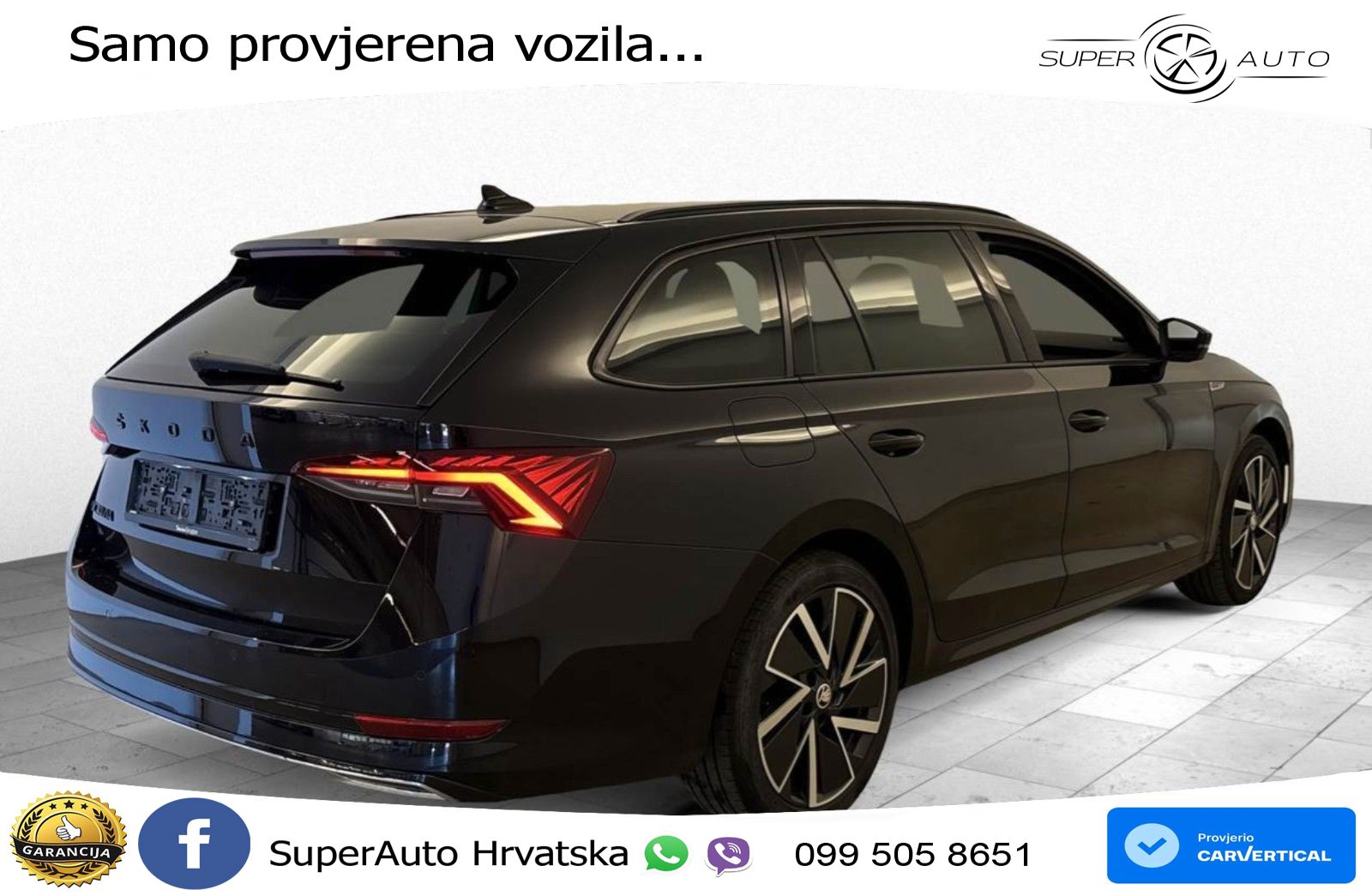 Škoda Octavia Combi 2.0 TDI (150 KS) 4x4 DSG SportLine LED+GR SJED+ACC