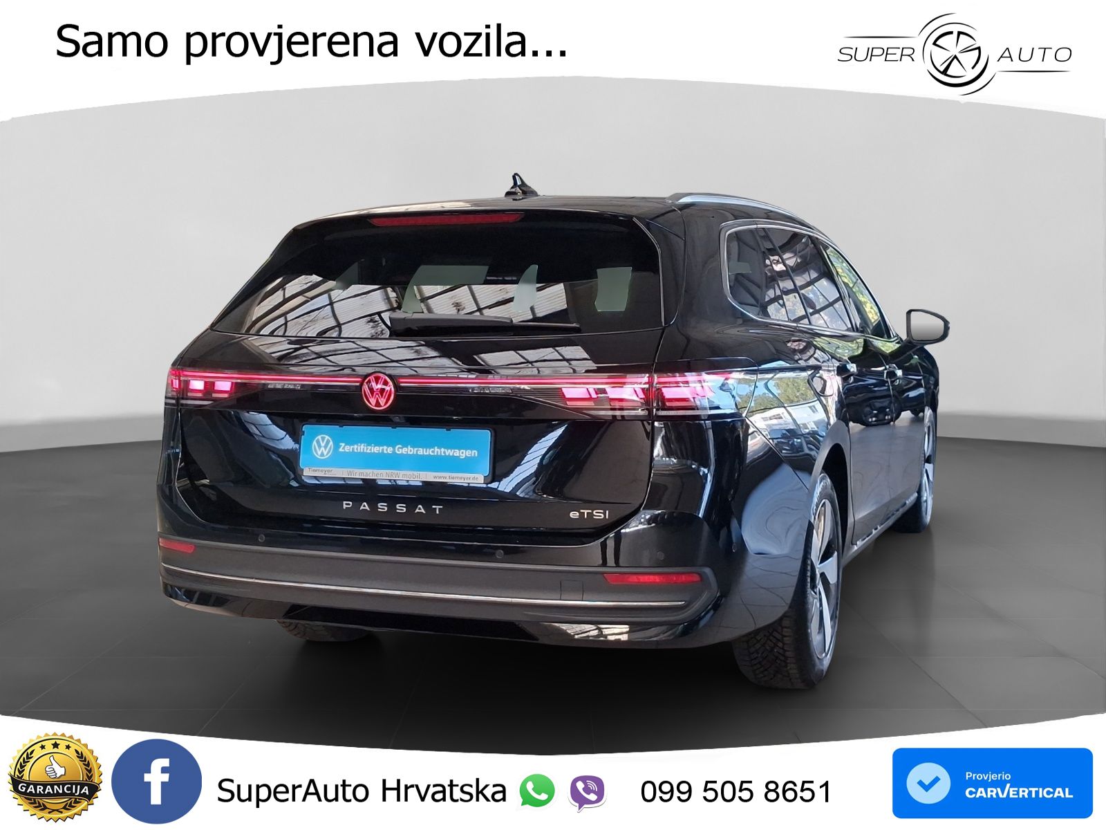 Volkswagen Passat Variant 1.5 eTSI (150 KS) DSG Business LED+GR SJED+ACC