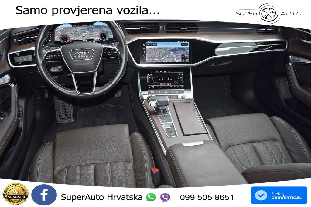 Audi A6 45 TDI V6 (245 KS) quattro ultra S tronic advanced ZRAČNI+ACC+GR SJED+KAM