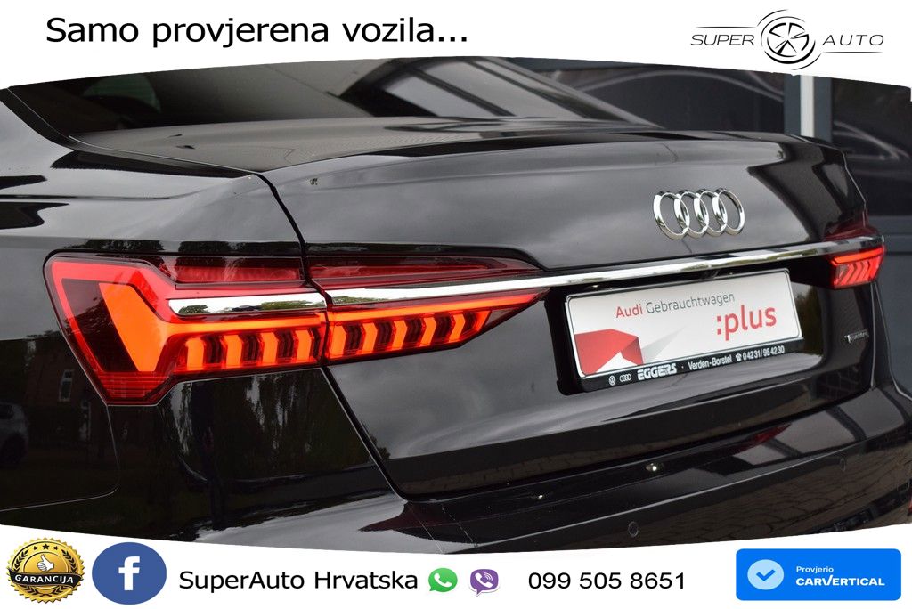 Audi A6 45 TDI V6 (245 KS) quattro ultra S tronic advanced ZRAČNI+ACC+GR SJED+KAM