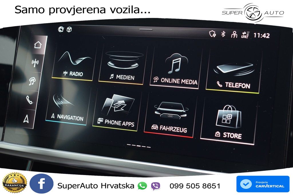 Audi A6 45 TDI V6 (245 KS) quattro ultra S tronic advanced ZRAČNI+ACC+GR SJED+KAM