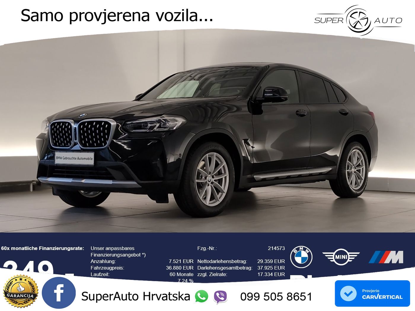 BMW X4 20d (190 KS) xDrive Steptronic