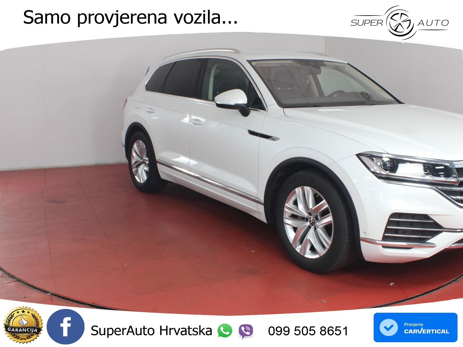 Volkswagen Touareg 3.0 V6 TDI (231 KS) 4MOTION Tiptronic ZRAČNI+ACC+4xGR SJED+KAM