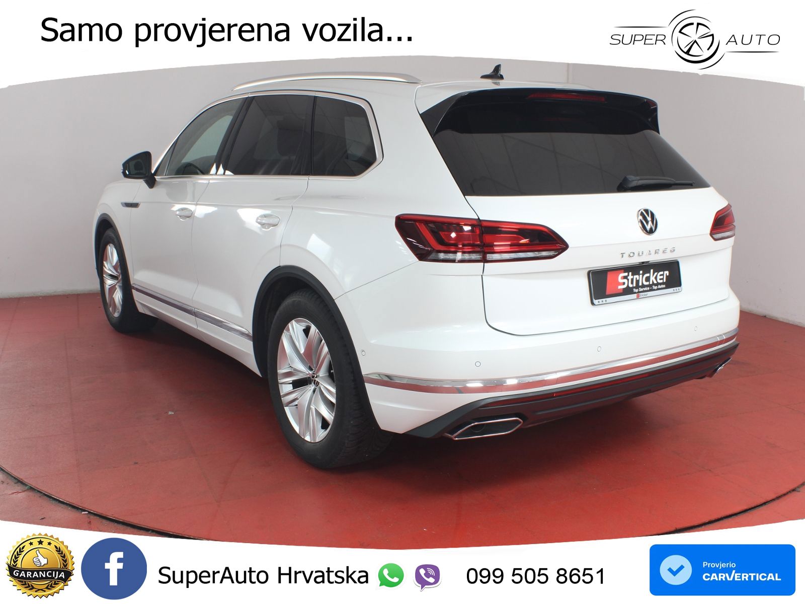 Volkswagen Touareg 3.0 V6 TDI (231 KS) 4MOTION Tiptronic ZRAČNI+ACC+4xGR SJED+KAM
