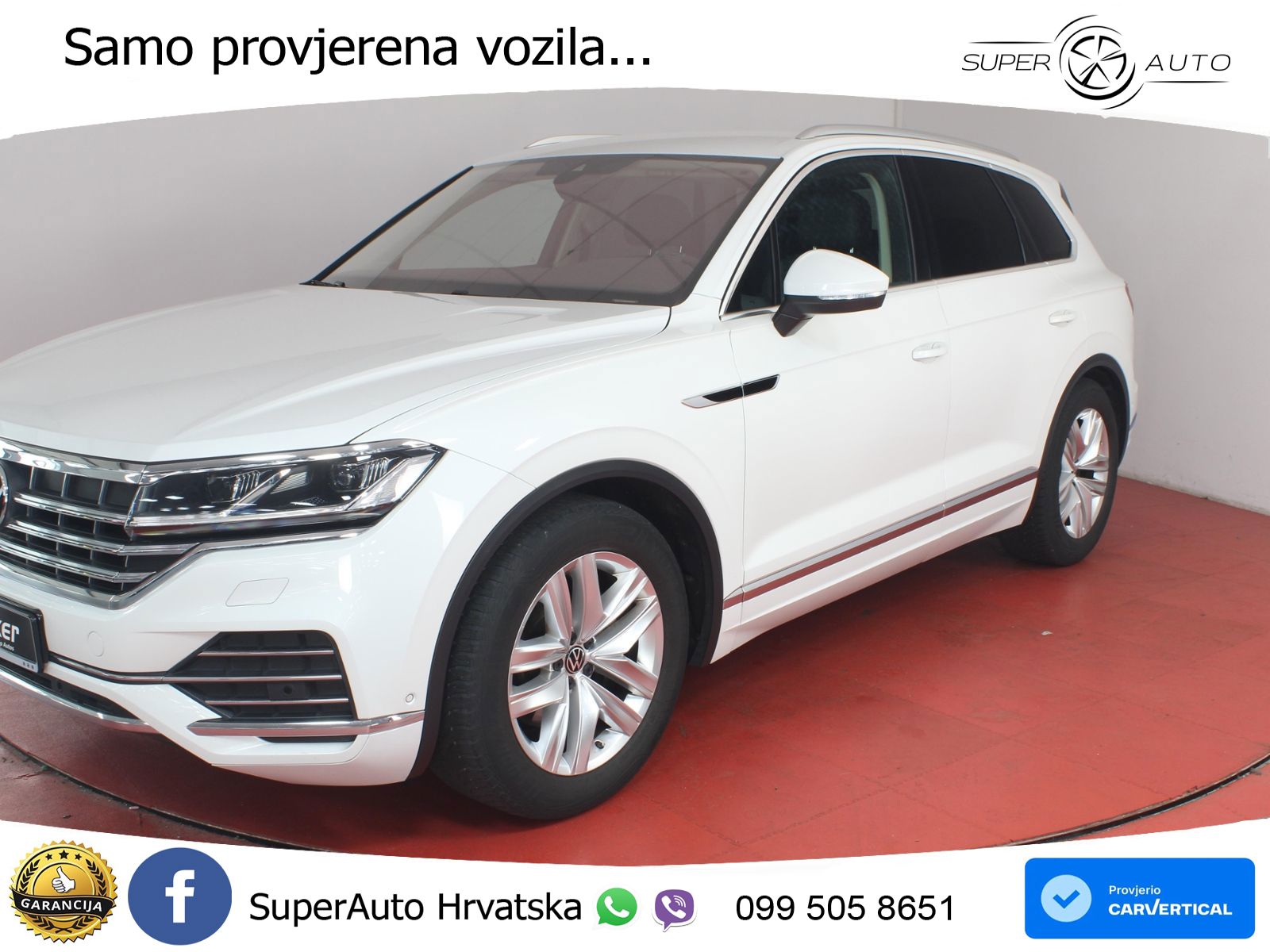Volkswagen Touareg 3.0 V6 TDI (231 KS) 4MOTION Tiptronic ZRAČNI+ACC+4xGR SJED+KAM