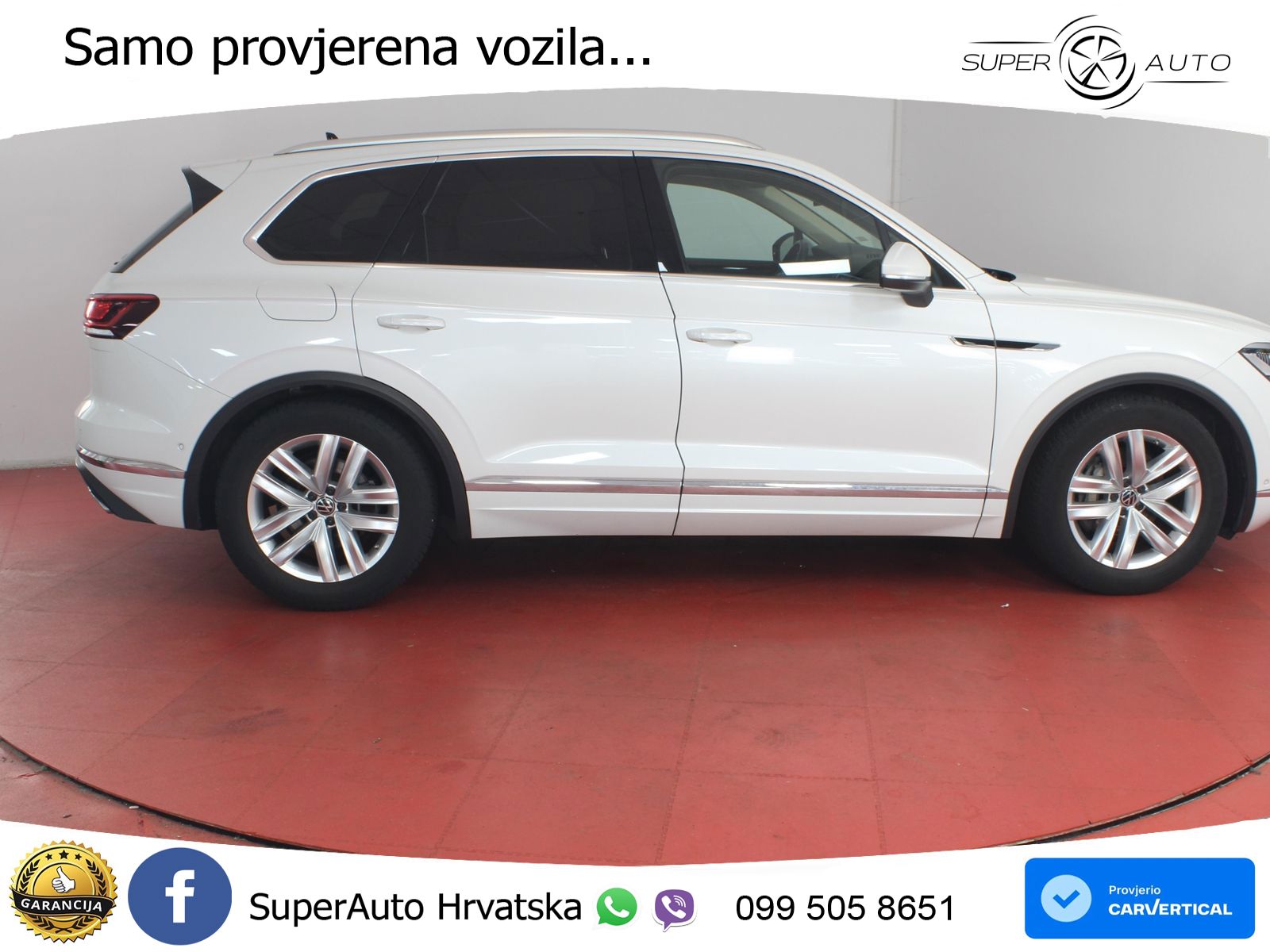 Volkswagen Touareg 3.0 V6 TDI (231 KS) 4MOTION Tiptronic ZRAČNI+ACC+4xGR SJED+KAM