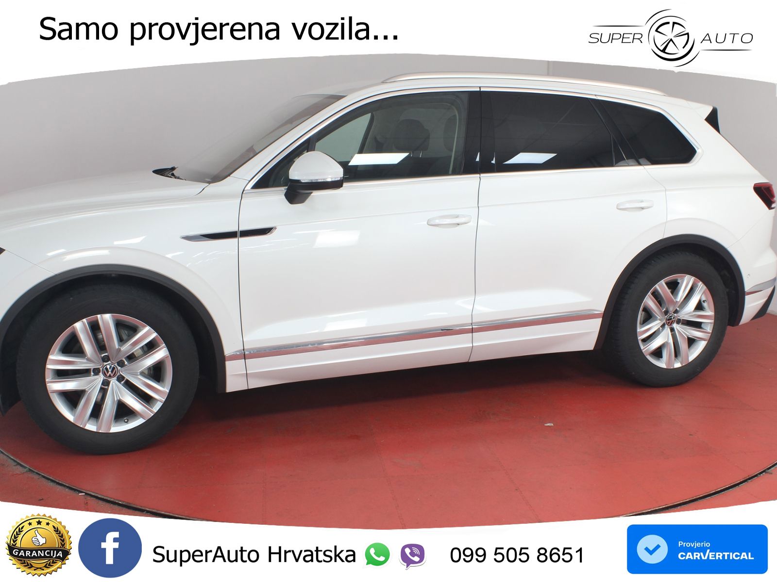 Volkswagen Touareg 3.0 V6 TDI (231 KS) 4MOTION Tiptronic ZRAČNI+ACC+4xGR SJED+KAM