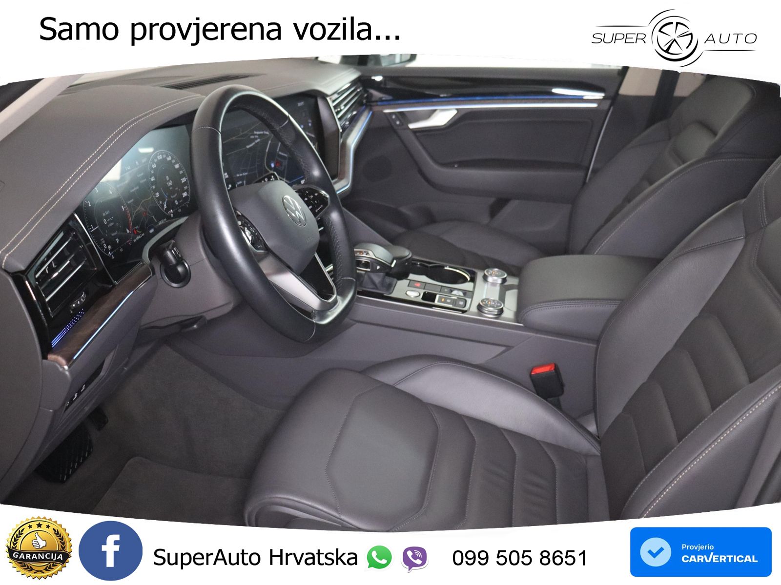 Volkswagen Touareg 3.0 V6 TDI (231 KS) 4MOTION Tiptronic ZRAČNI+ACC+4xGR SJED+KAM