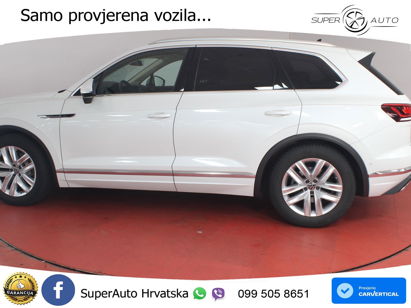 Volkswagen Touareg 3.0 V6 TDI (231 KS) 4MOTION Tiptronic ZRAČNI+ACC+4xGR SJED+KAM