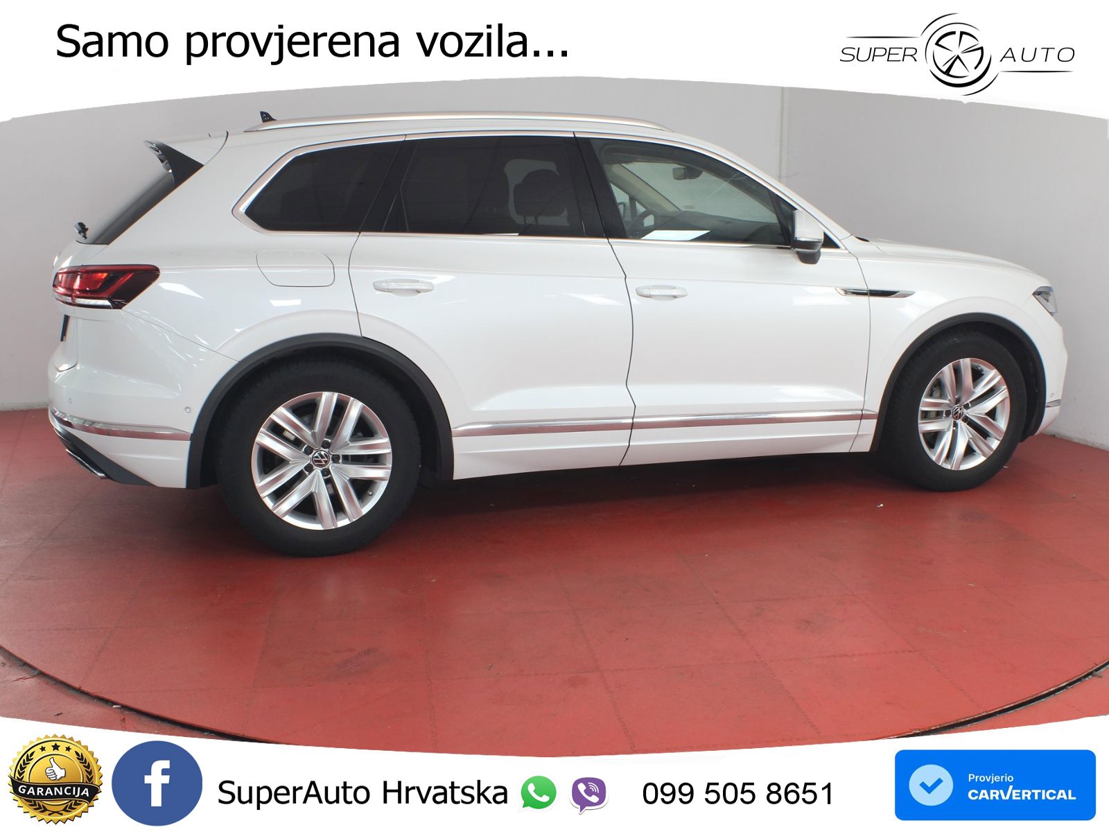 Volkswagen Touareg 3.0 V6 TDI (231 KS) 4MOTION Tiptronic ZRAČNI+ACC+4xGR SJED+KAM