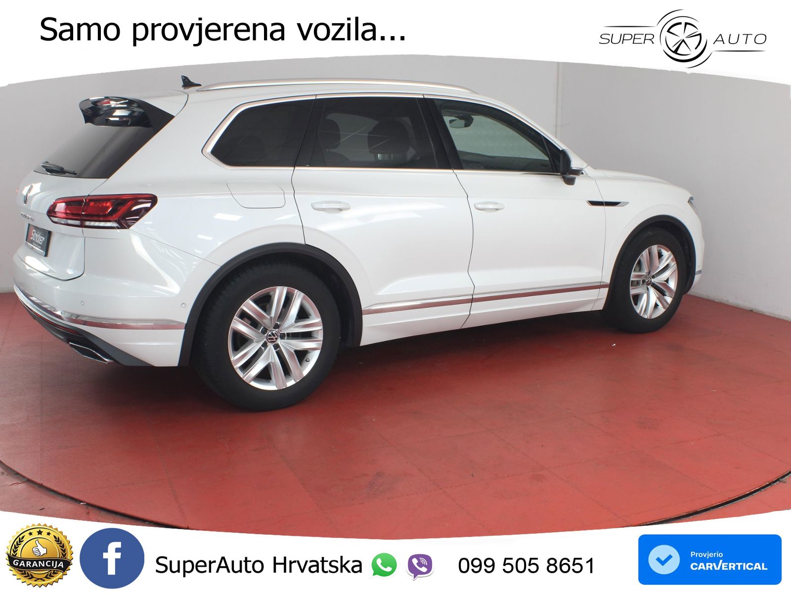 Volkswagen Touareg 3.0 V6 TDI (231 KS) 4MOTION Tiptronic ZRAČNI+ACC+4xGR SJED+KAM