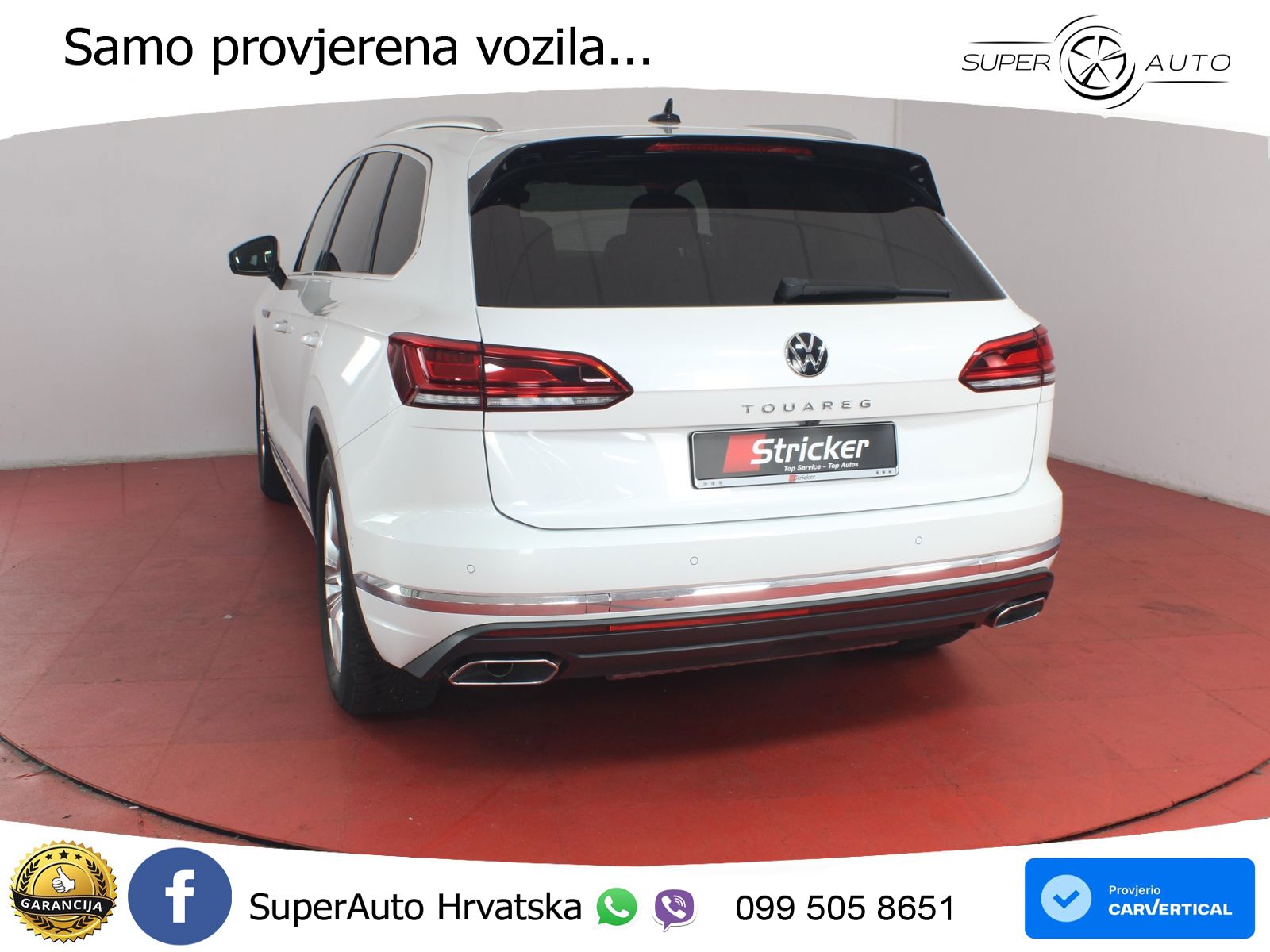 Volkswagen Touareg 3.0 V6 TDI (231 KS) 4MOTION Tiptronic ZRAČNI+ACC+4xGR SJED+KAM