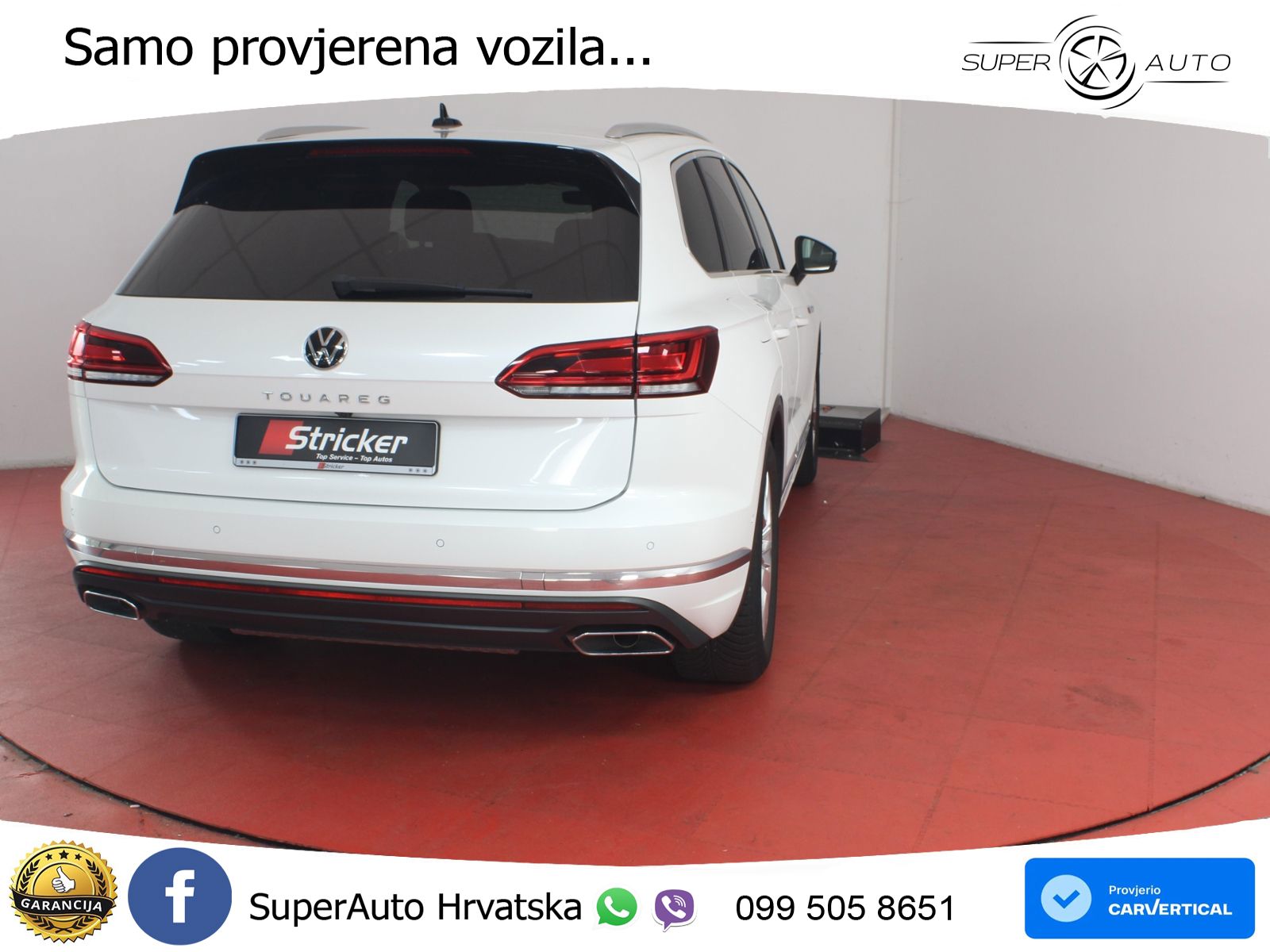 Volkswagen Touareg 3.0 V6 TDI (231 KS) 4MOTION Tiptronic ZRAČNI+ACC+4xGR SJED+KAM