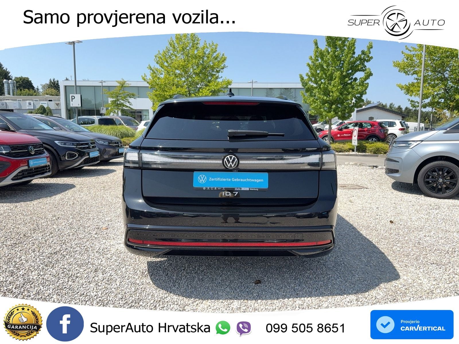 Volkswagen ID.7 Pro 82 kWh (286 KS)