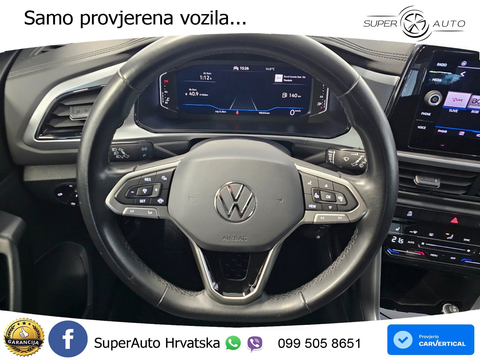 Volkswagen T-Roc 1.5 TSI (150 KS) LED+GR SJED+ACC
