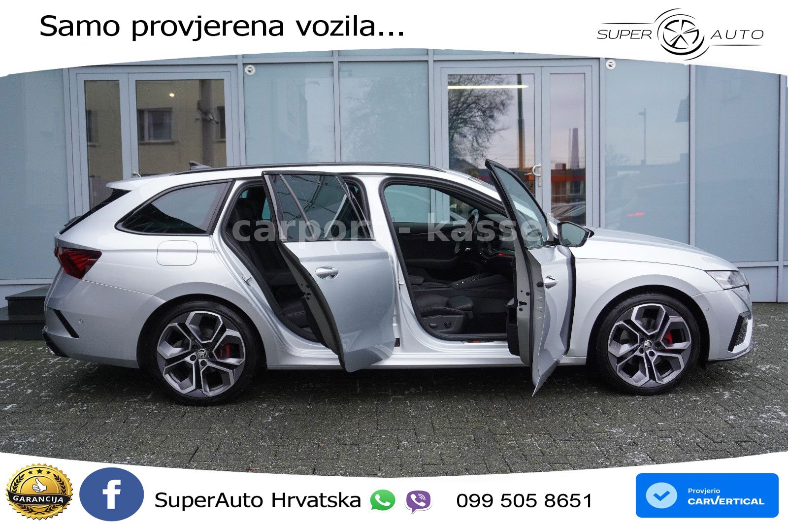 Škoda Octavia Combi RS 2.0 TDI (200 KS) 4x4 DSG LED+GR SJED+ACC