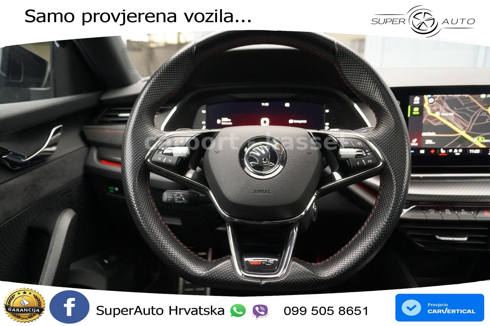 Škoda Octavia Combi RS 2.0 TDI (200 KS) 4x4 DSG LED+GR SJED+ACC