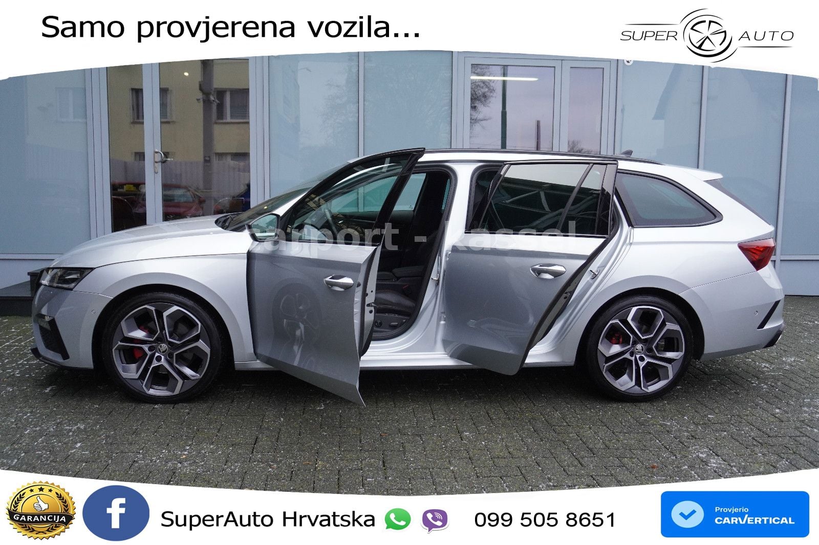 Škoda Octavia Combi RS 2.0 TDI (200 KS) 4x4 DSG LED+GR SJED+ACC