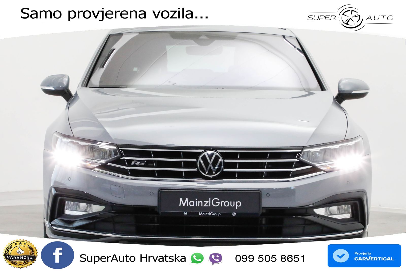 Volkswagen Passat Variant 2.0 TSI (190 KS) DSG R-Line LED+GR SJED+ACC
