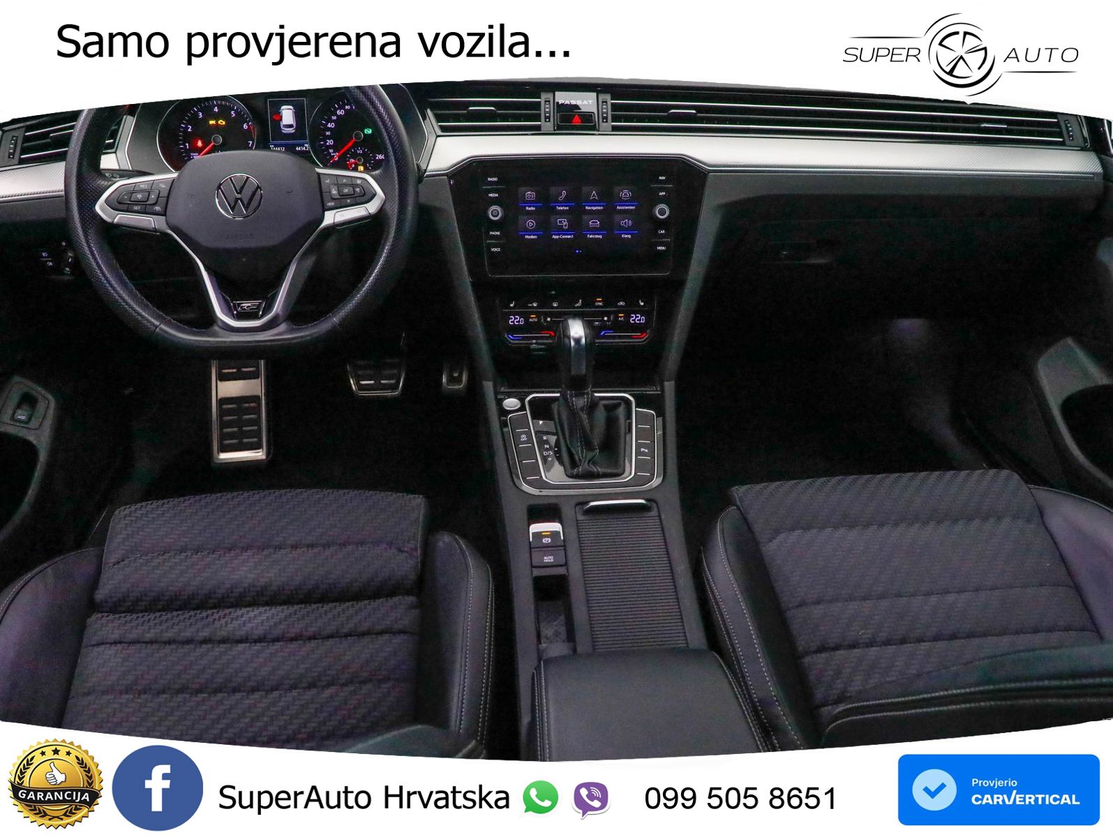 Volkswagen Passat Variant 2.0 TSI (190 KS) DSG R-Line LED+GR SJED+ACC