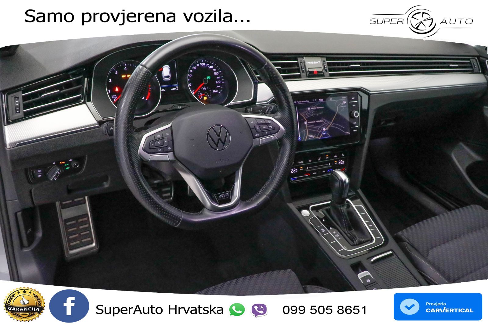 Volkswagen Passat Variant 2.0 TSI (190 KS) DSG R-Line LED+GR SJED+ACC